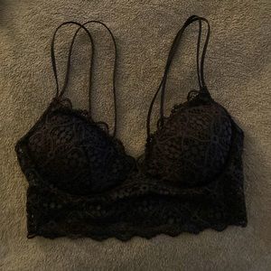 Aerie lace padded bralette size S